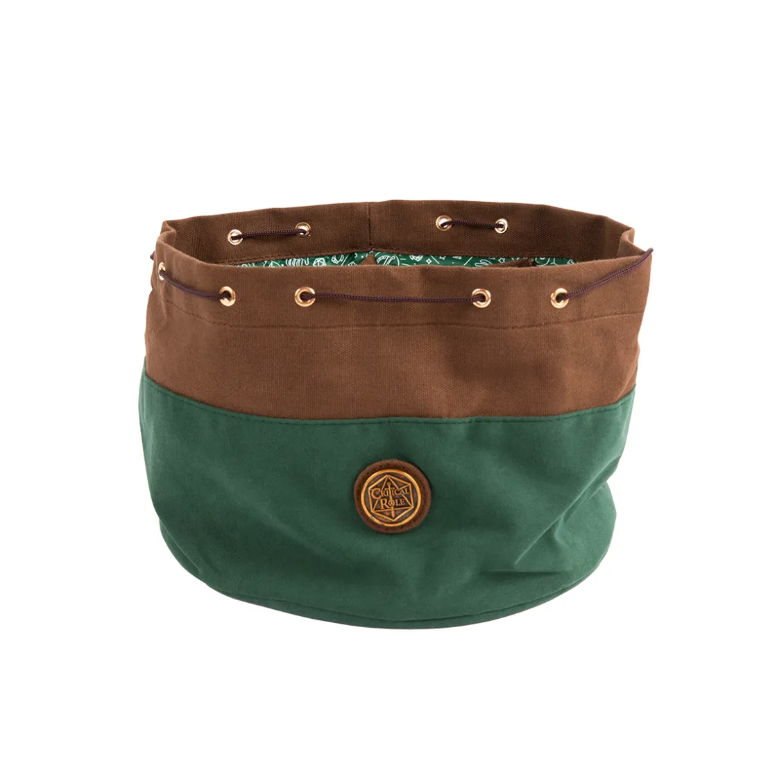 Dice And Dice Bags-Critical Role Bailey's Green Dice Bag of Hoarding