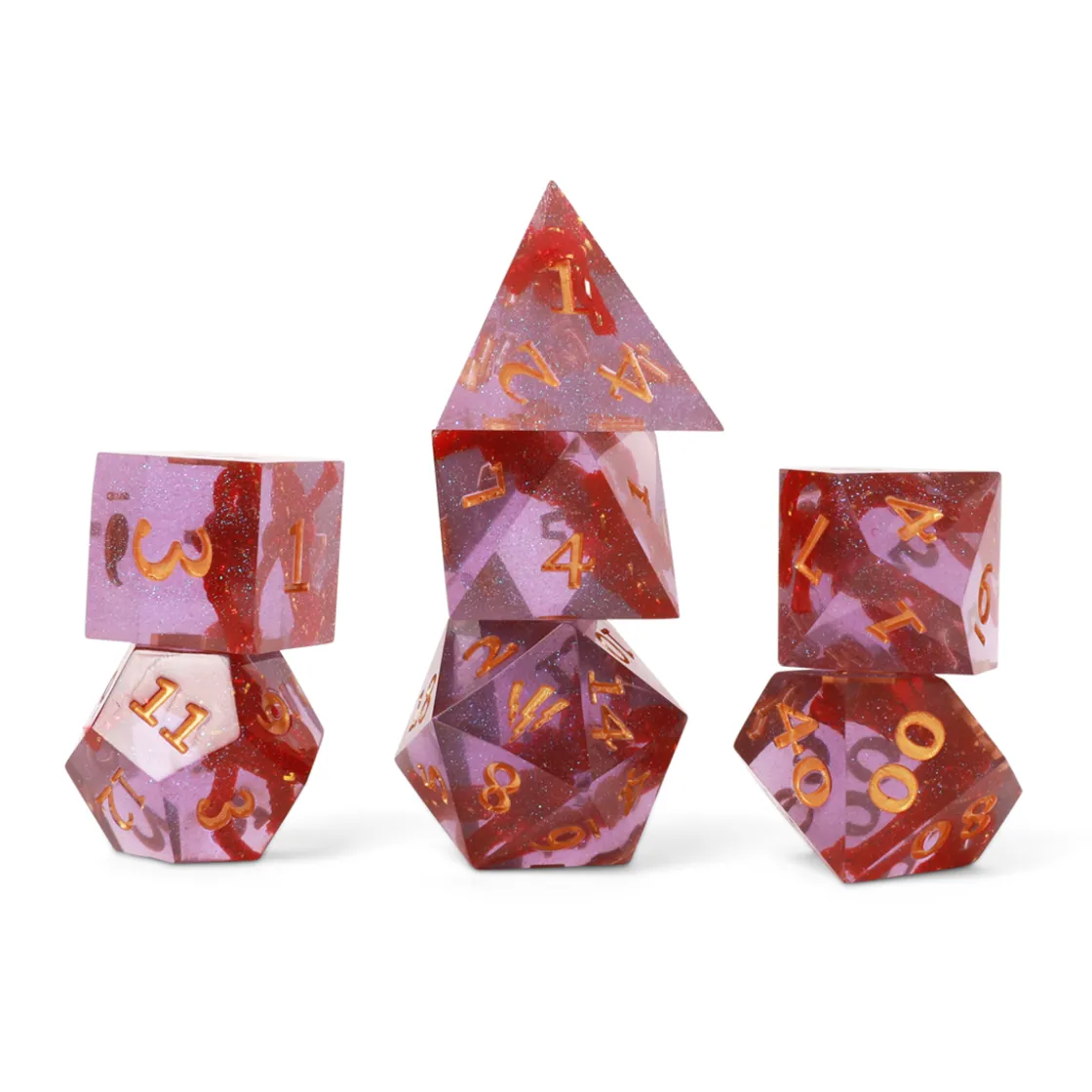 Dice And Dice Bags-Critical Role Bells Hells Dice Set: Imogen Temult
