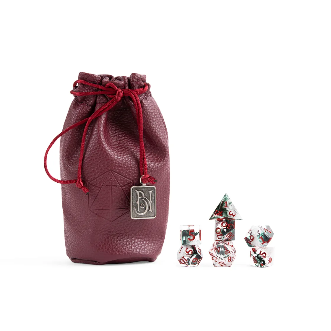 Dice And Dice Bags-Critical Role Bells Hells Dice Set: Laudna