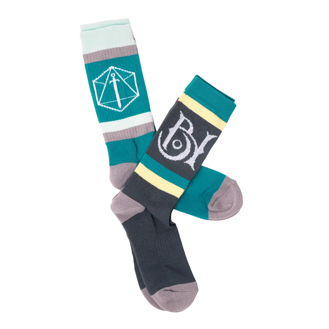 Socks-Critical Role Bells Hells Retro Crew Socks 2-Pack