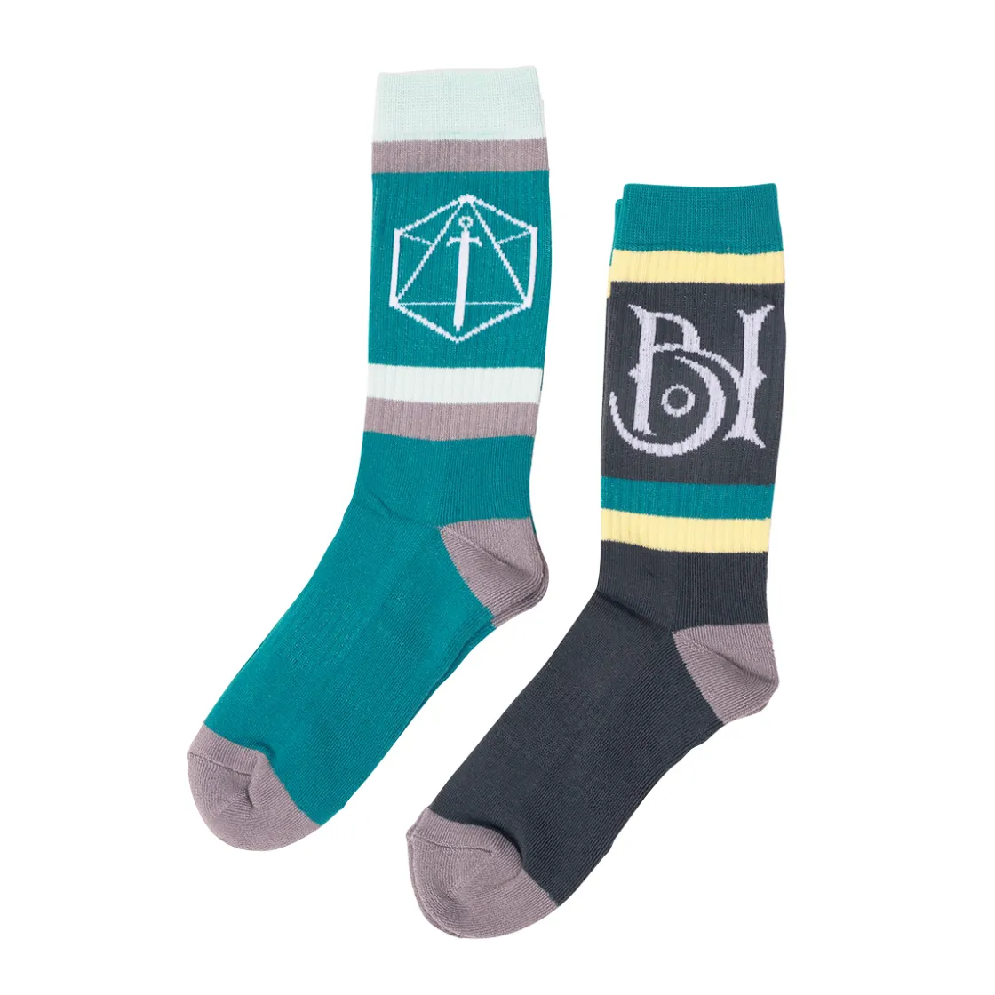 Socks-Critical Role Bells Hells Retro Crew Socks 2-Pack