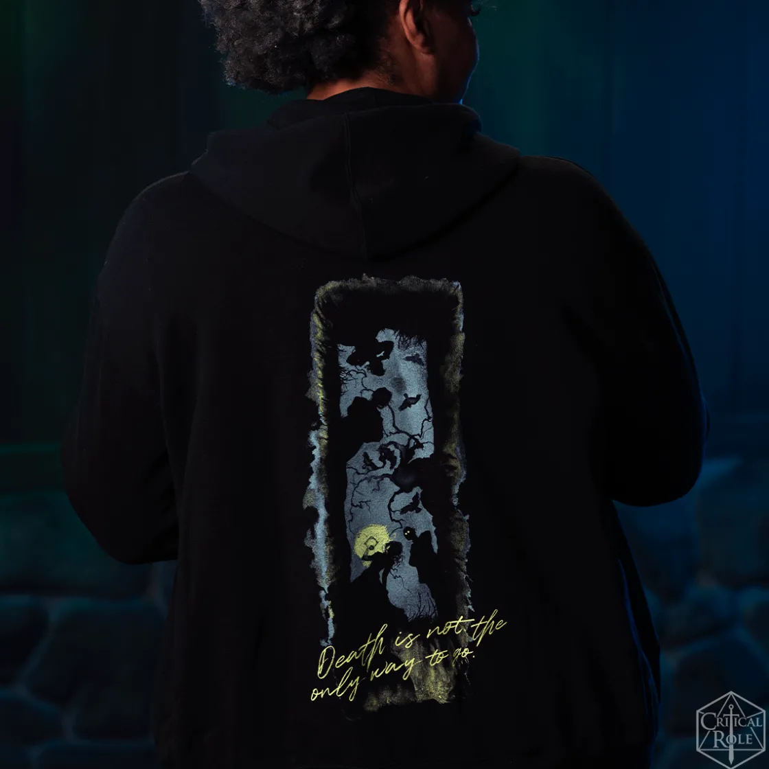 Sweaters & Hoodies-Critical Role Candela Obscura Beyond the Grave Hoodie