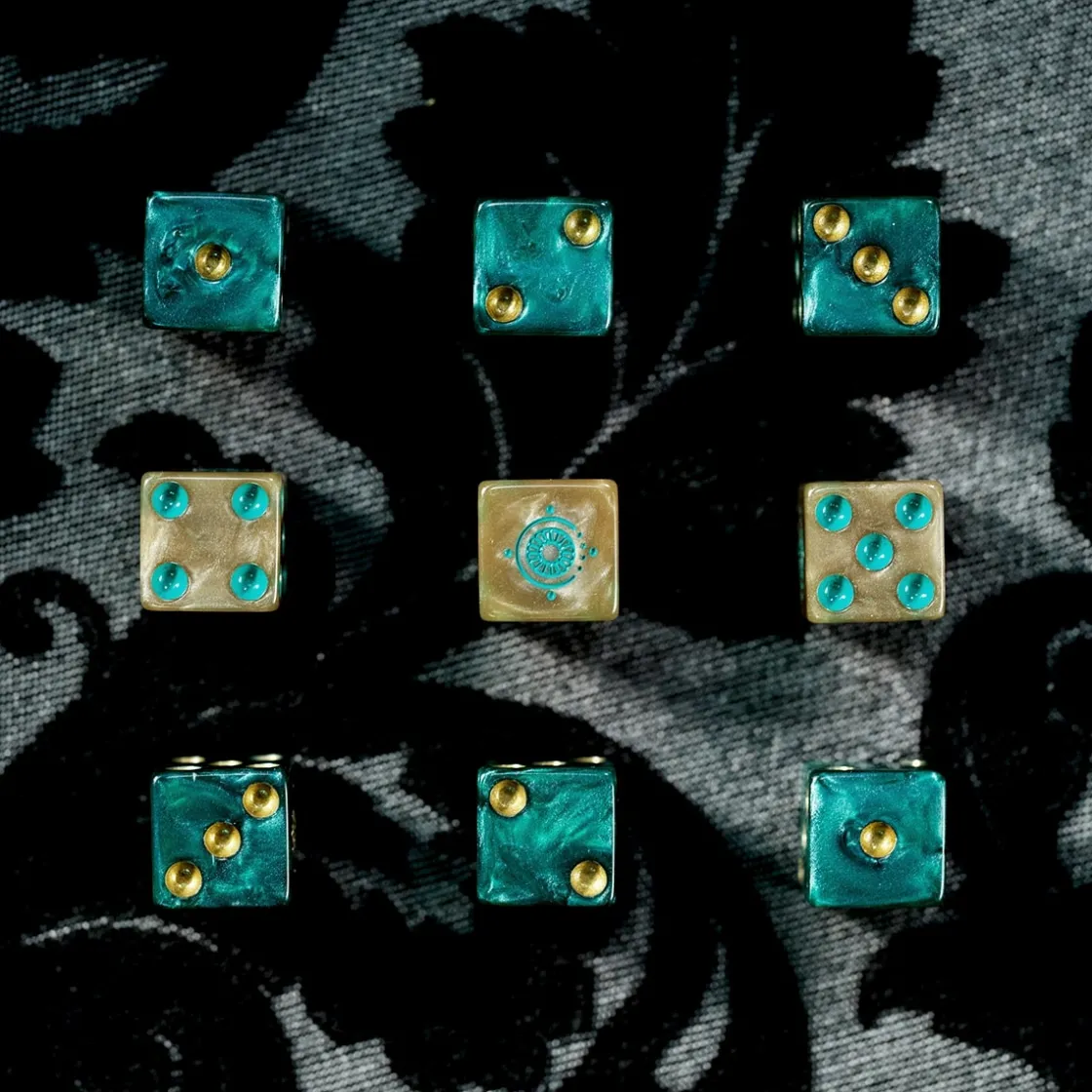 Dice And Dice Bags-Critical Role Candela Obscura Dice Set