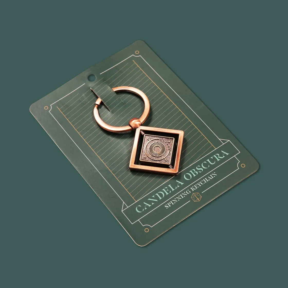 Key Chains-Critical Role Candela Obscura Spinning Keychain