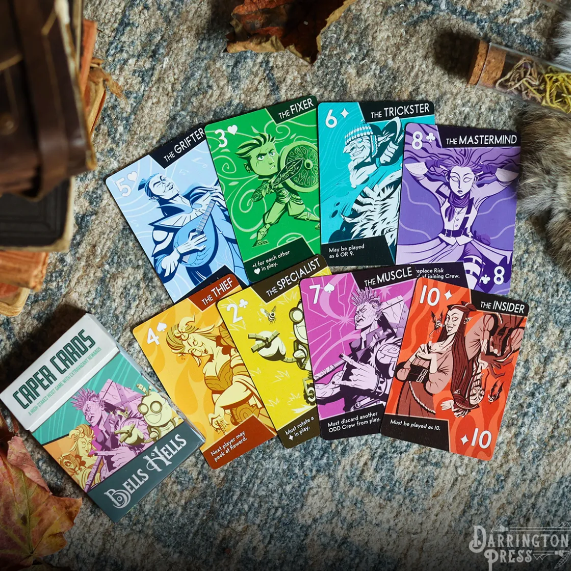 Puzzles And Games-Critical Role Caper Cards: Bells Hells