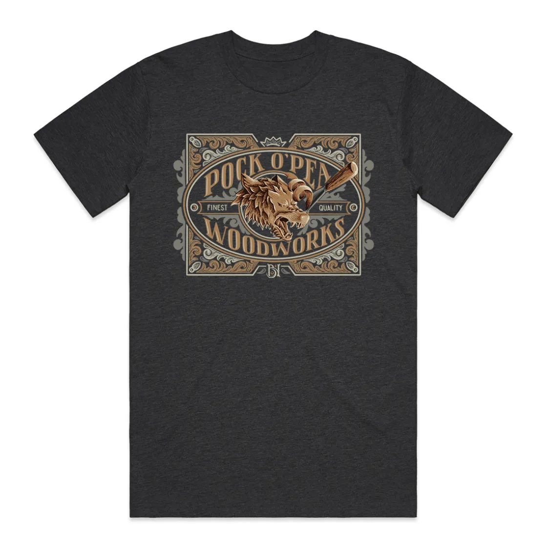T-shirts-Critical Role Chetney Pock O'Pea Woodworks T-Shirt