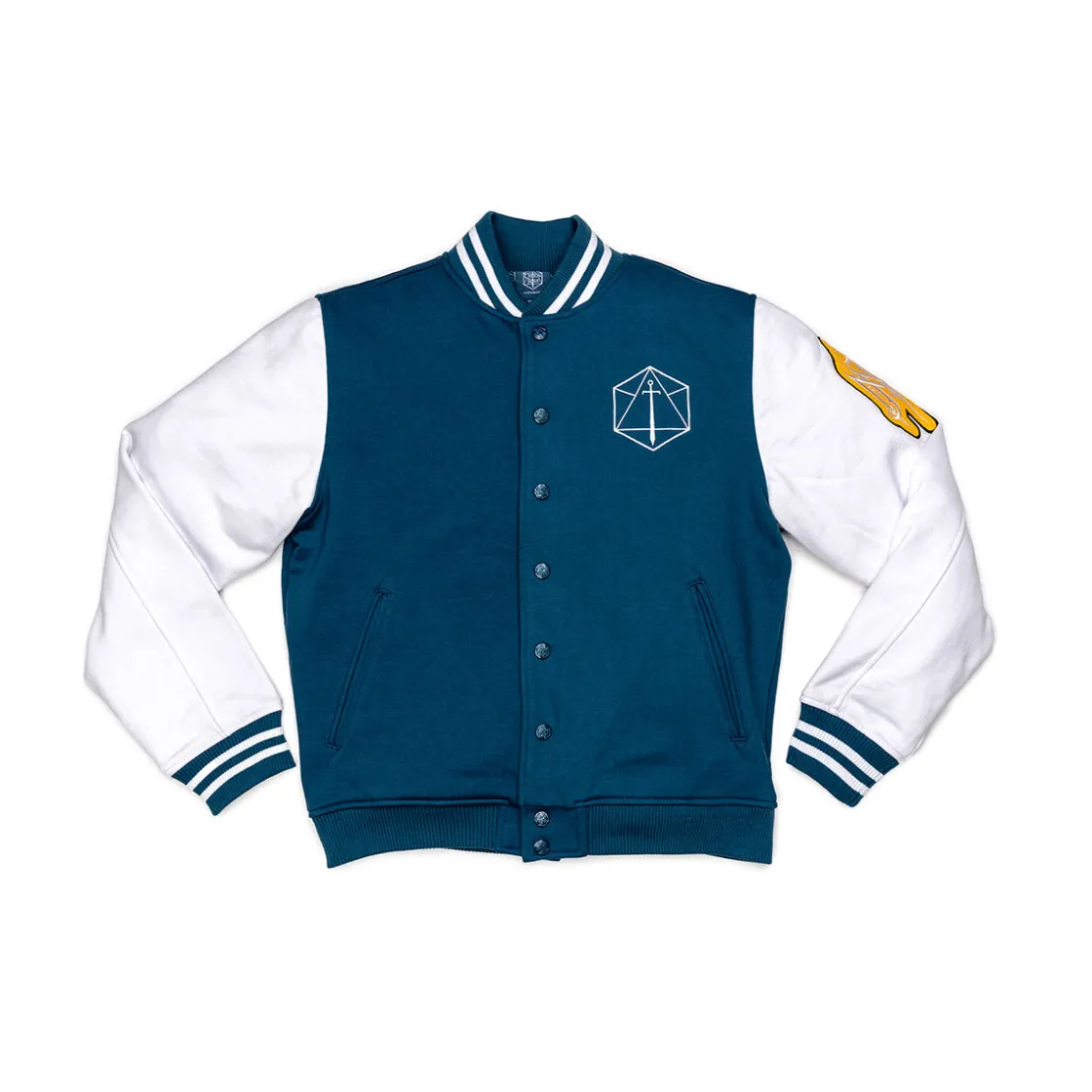 Jackets-Critical Role Cobalt Soul Varsity Jacket