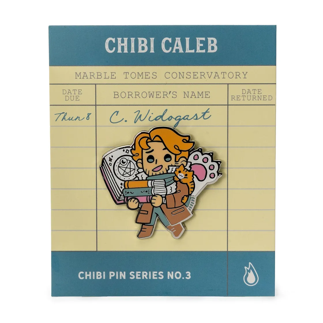 Pins-Critical Role Chibi Pin No. 3 - Caleb Widogast