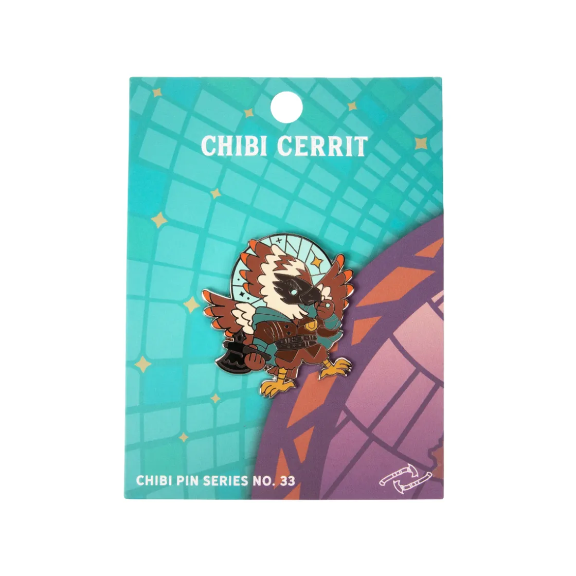 Pins-Critical Role Chibi Pin No. 33 - Cerrit Agrupnin