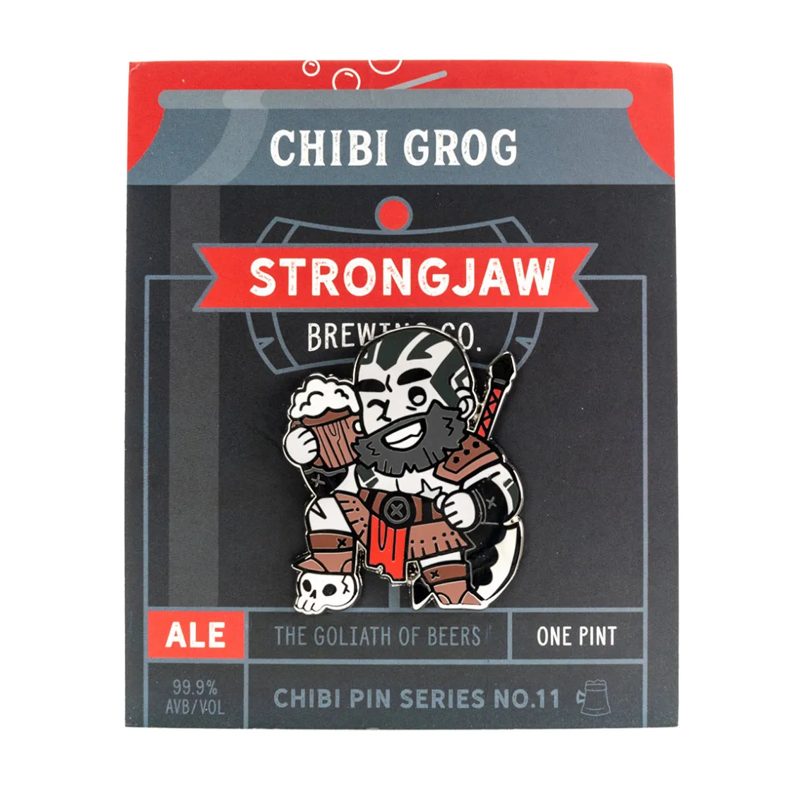 Pins-Critical Role Chibi Pin No. 11 - Grog Strongjaw