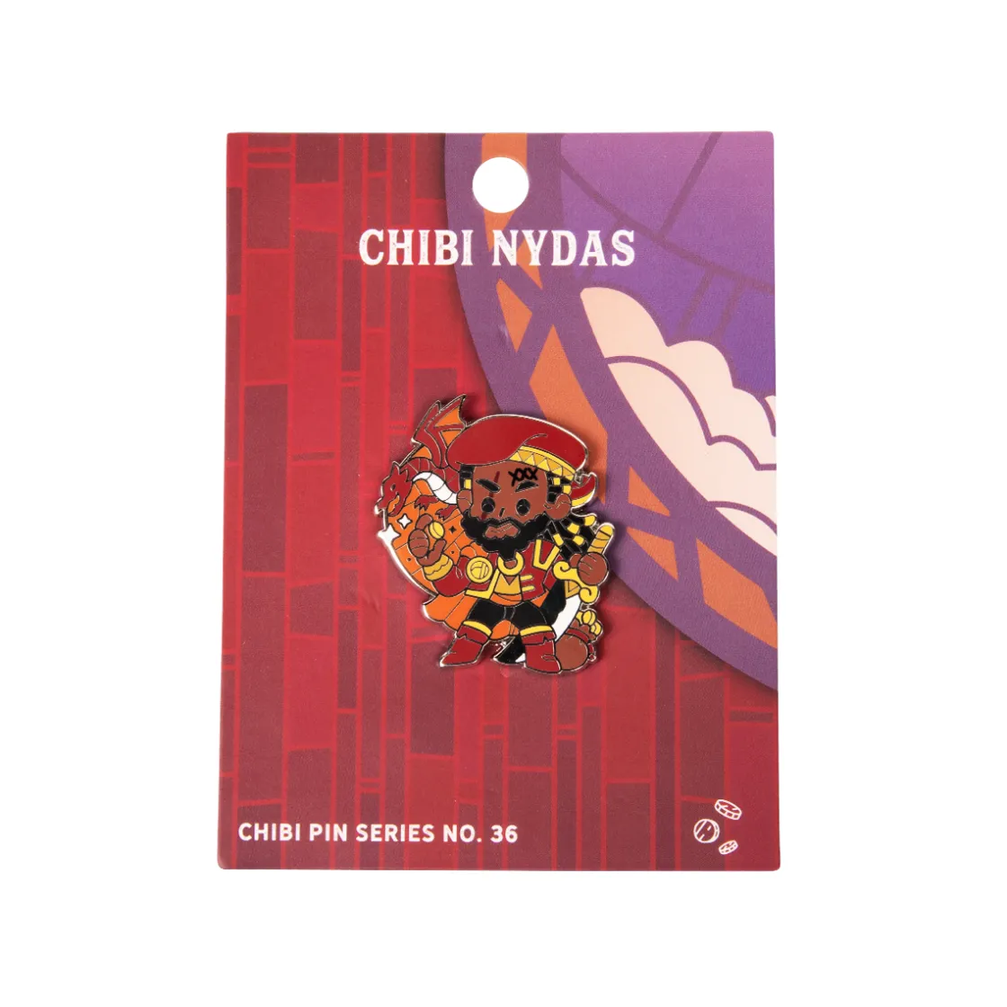Pins-Critical Role Chibi Pin No. 36 - Nydas Okiro
