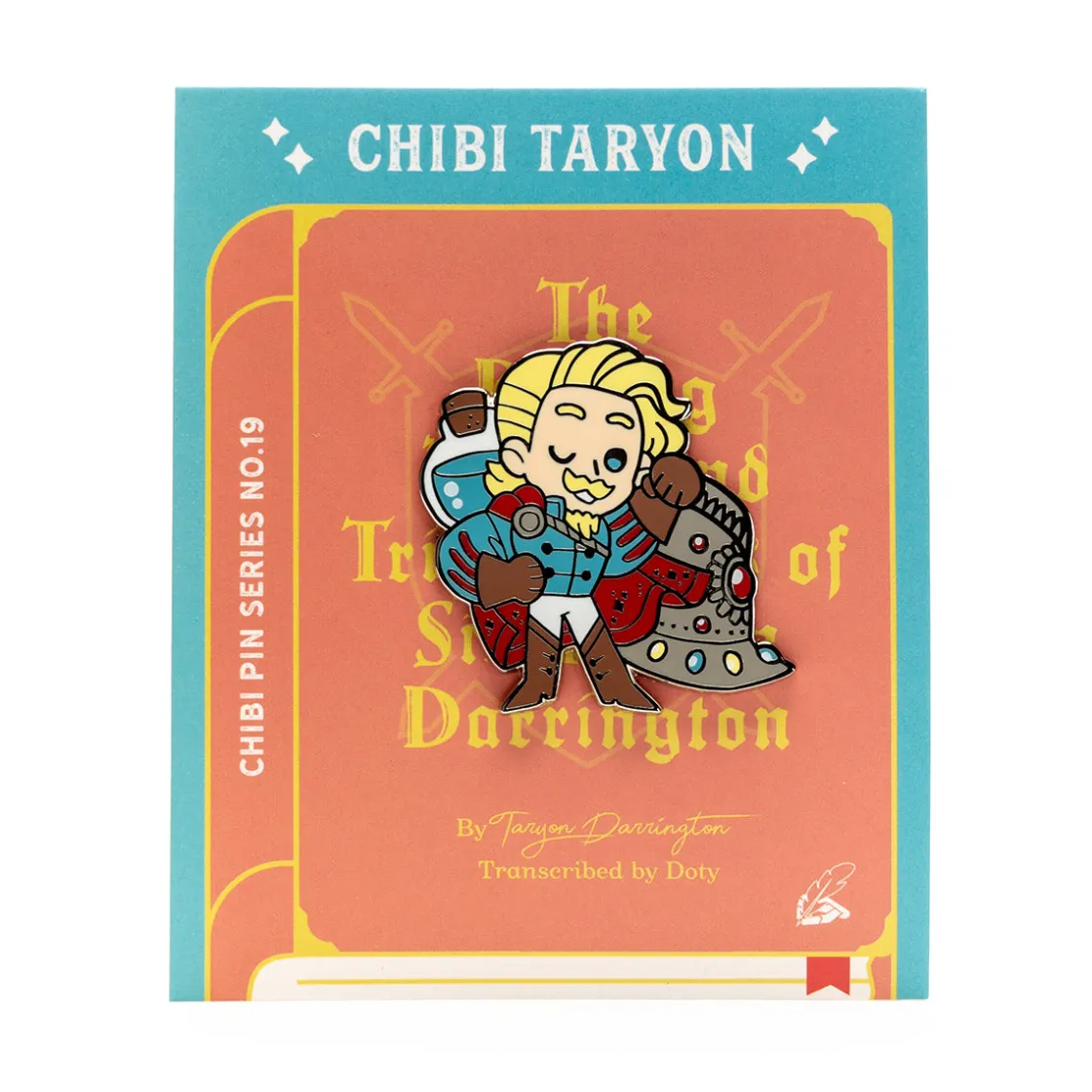 Pins-Critical Role Chibi Pin No. 19 - Taryon Darrington