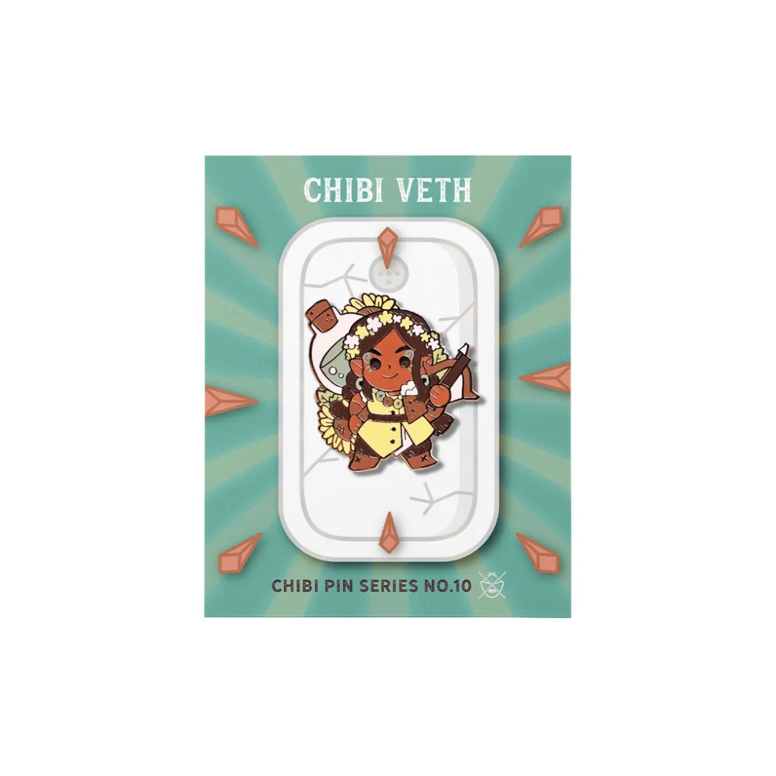 Pins-Critical Role Chibi Pin No. 10 - Veth Brenatto