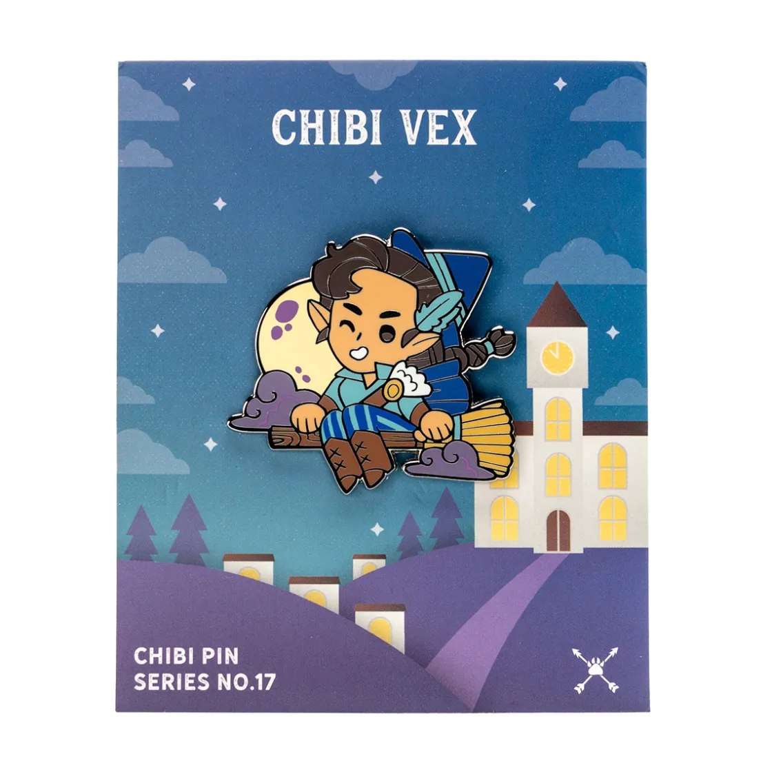 Pins-Critical Role Chibi Pin No. 17 - Vex'ahlia