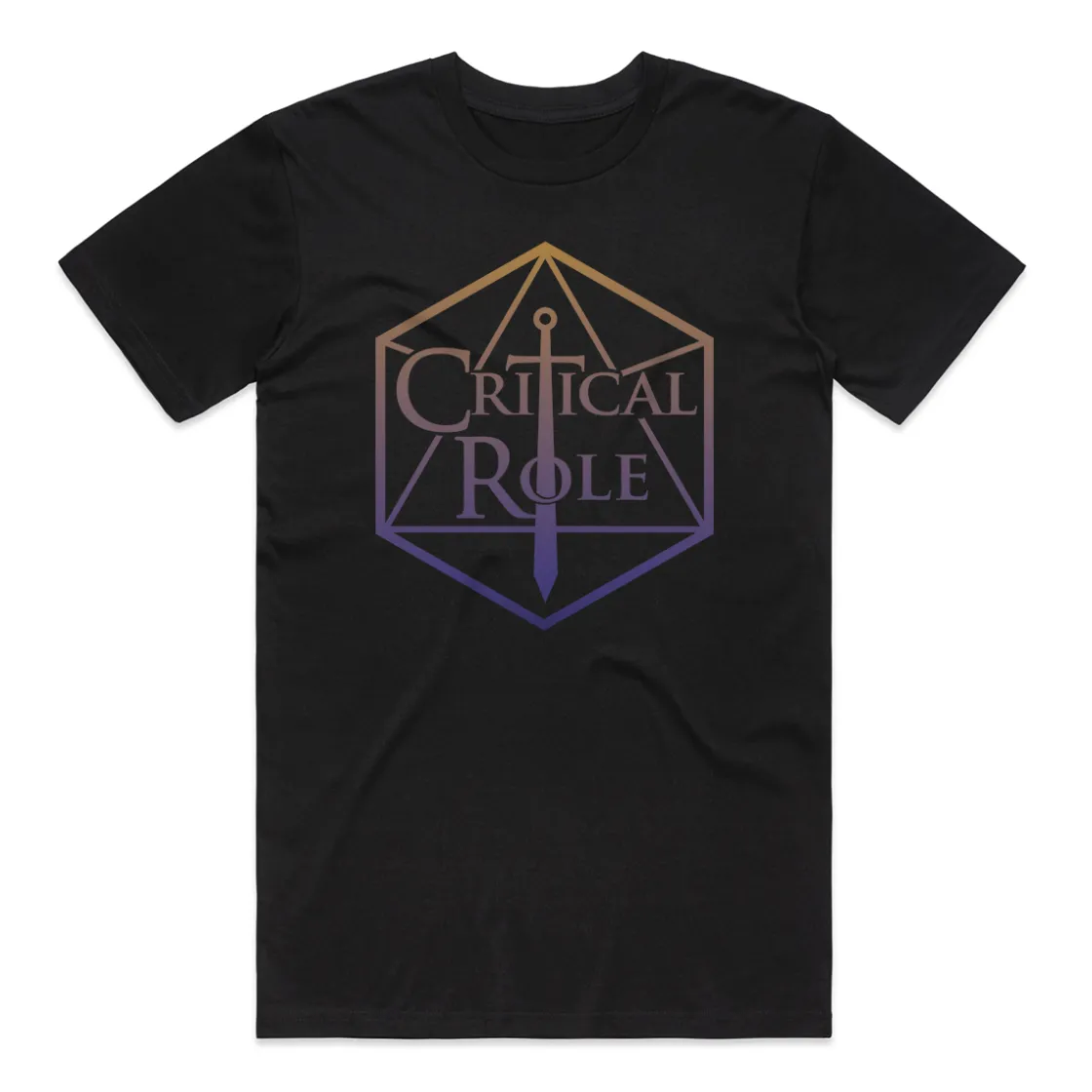 T-shirts-Critical Role Gradient Logo T-Shirt