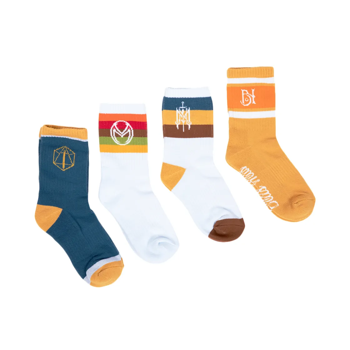 Socks-Critical Role Half Crew Socks 4-Pack