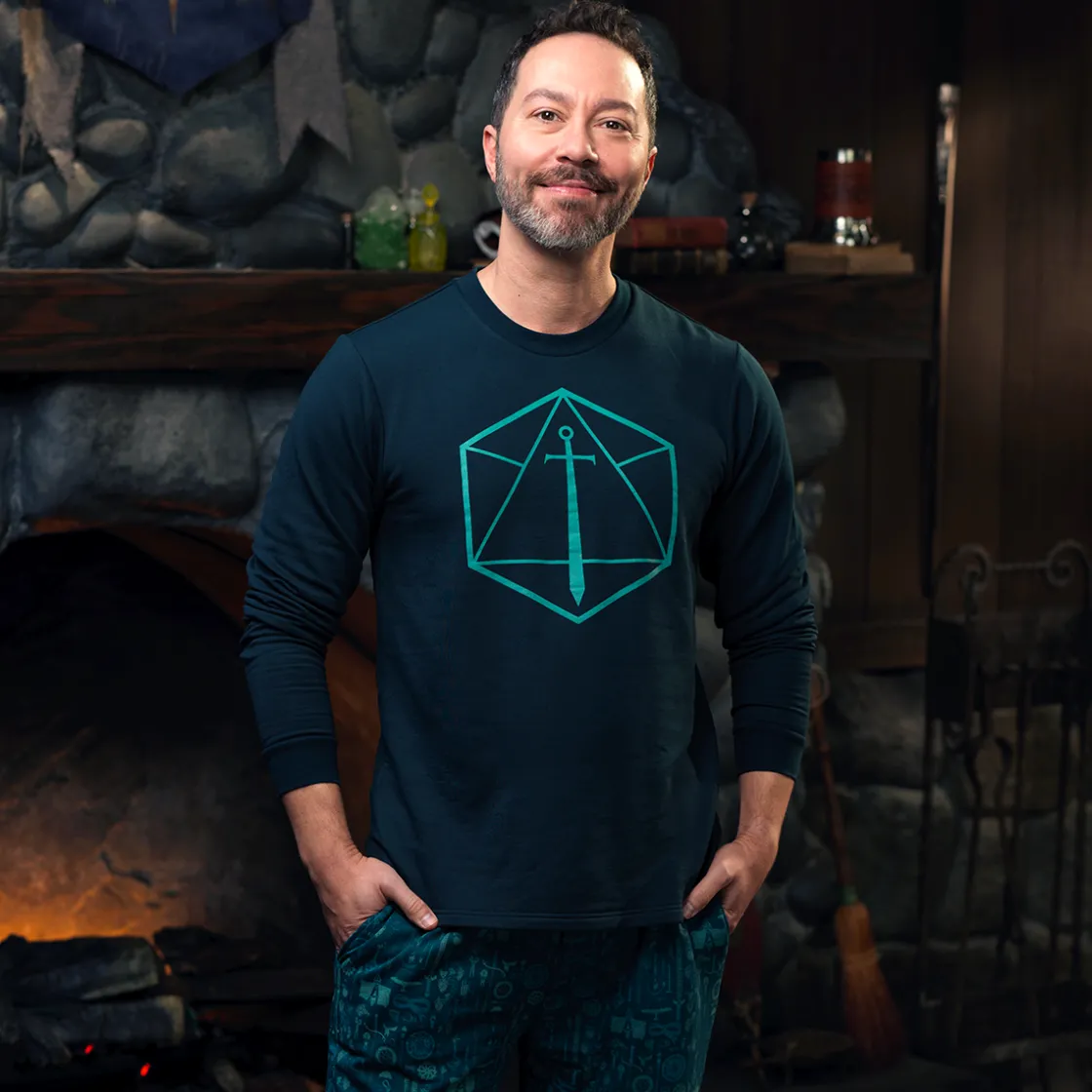 Pajamas & Robes-Critical Role Ultra Soft Pajama Lounge Set
