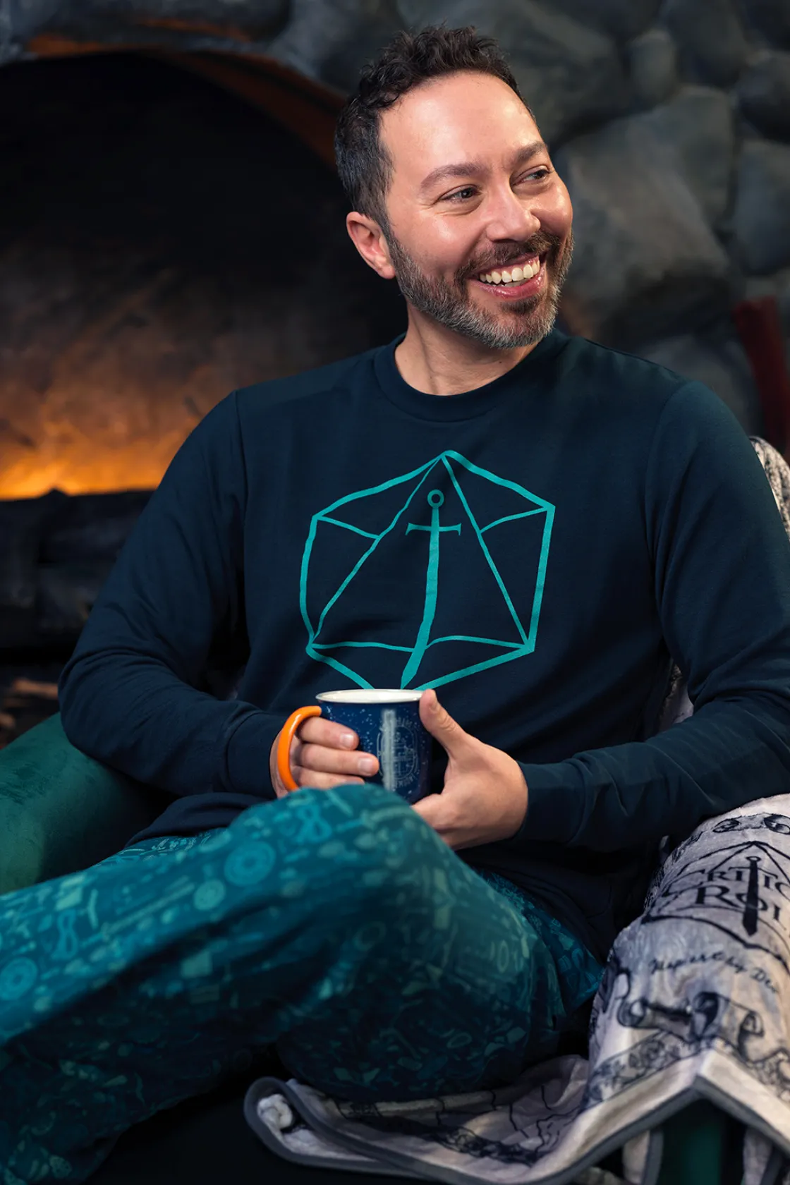 Pajamas & Robes-Critical Role Ultra Soft Pajama Lounge Set