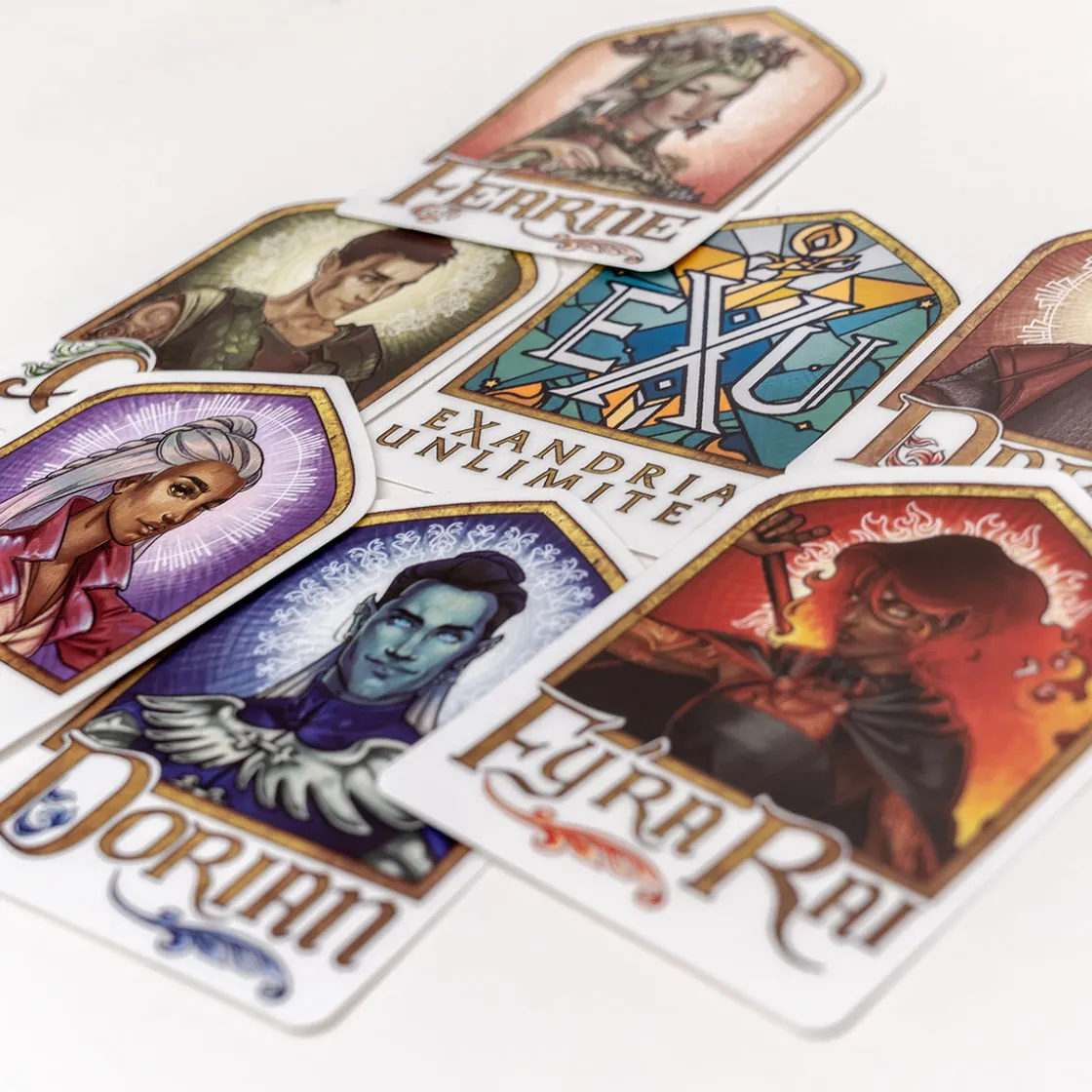 Decals And Stickers-Critical Role Exandria Unlimited Sticker Set 7-Pack