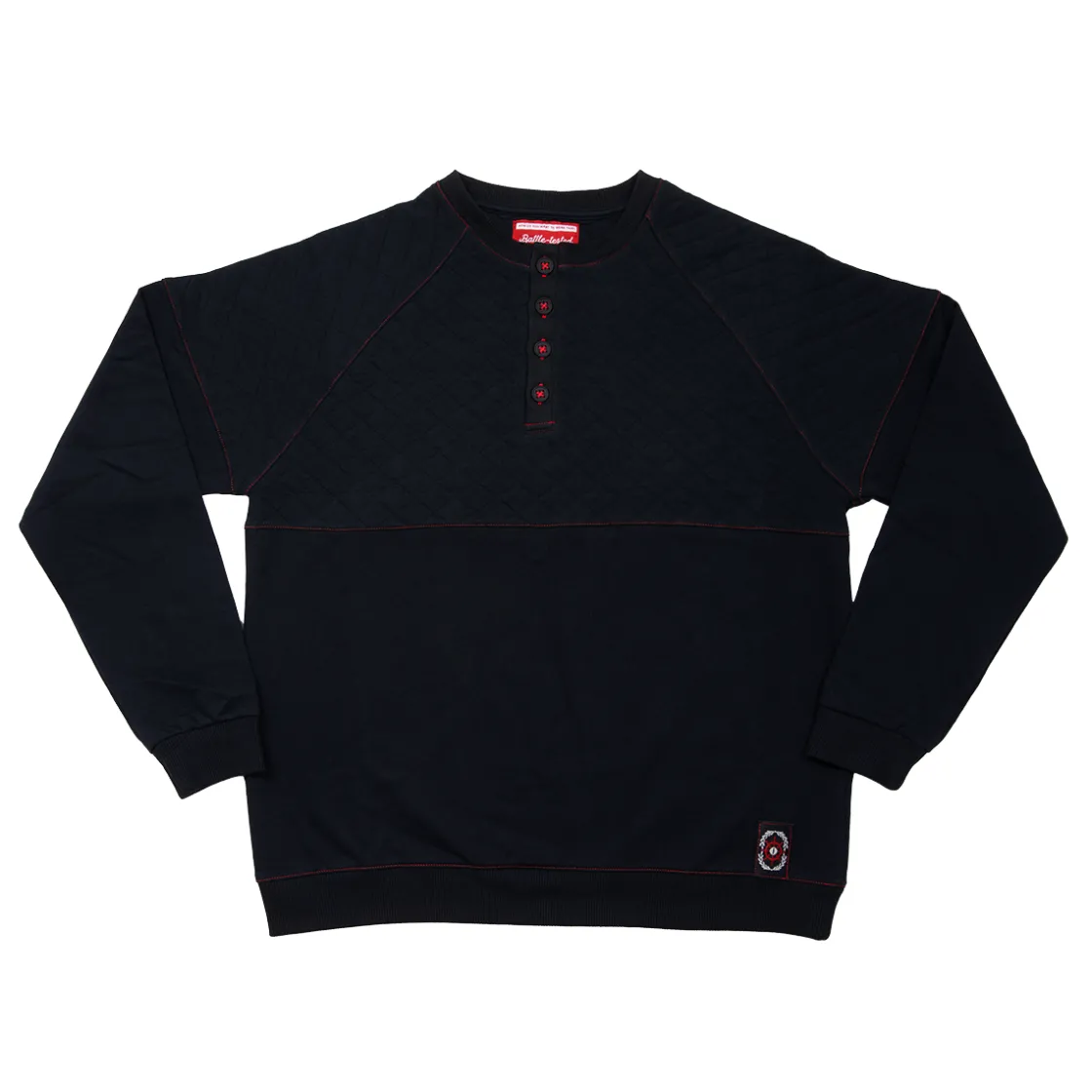 Sweaters & Hoodies-Critical Role Fjord Stone Black Henley Long Sleeve Shirt