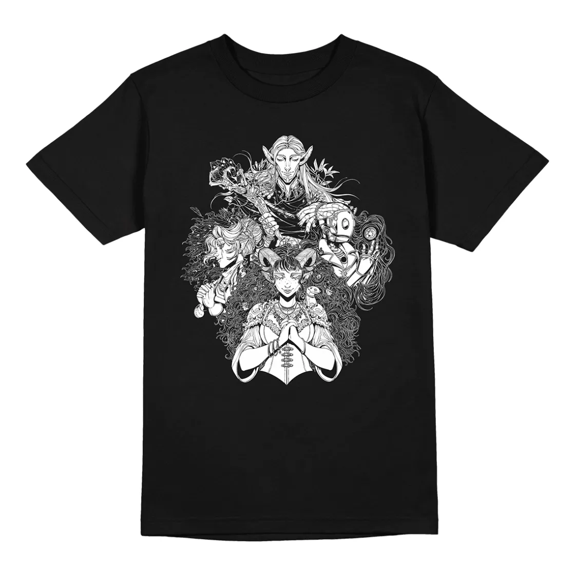T-shirts-Critical Role Healing Party T-Shirt