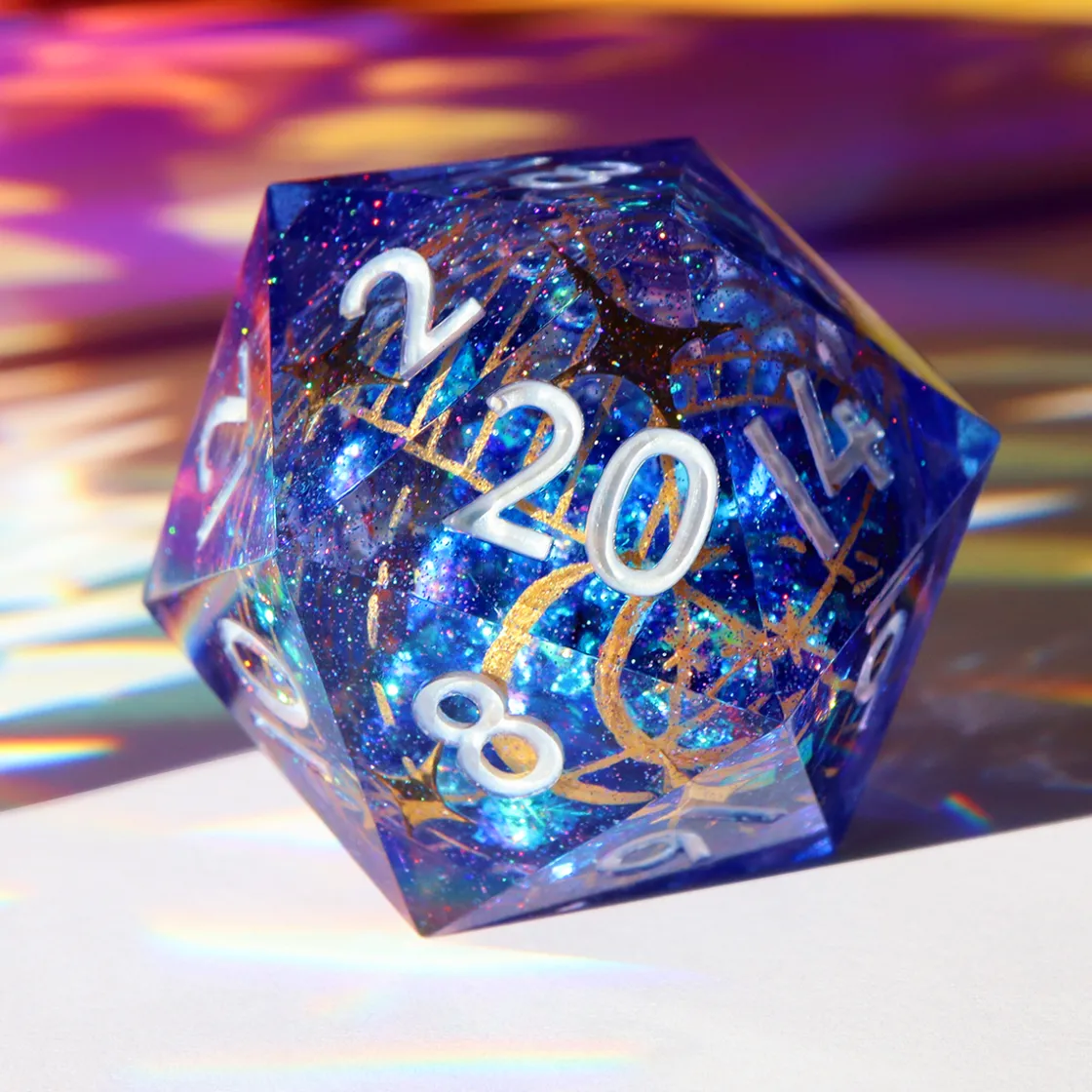 Dice And Dice Bags-Critical Role Luxon Beacon Oversized d20