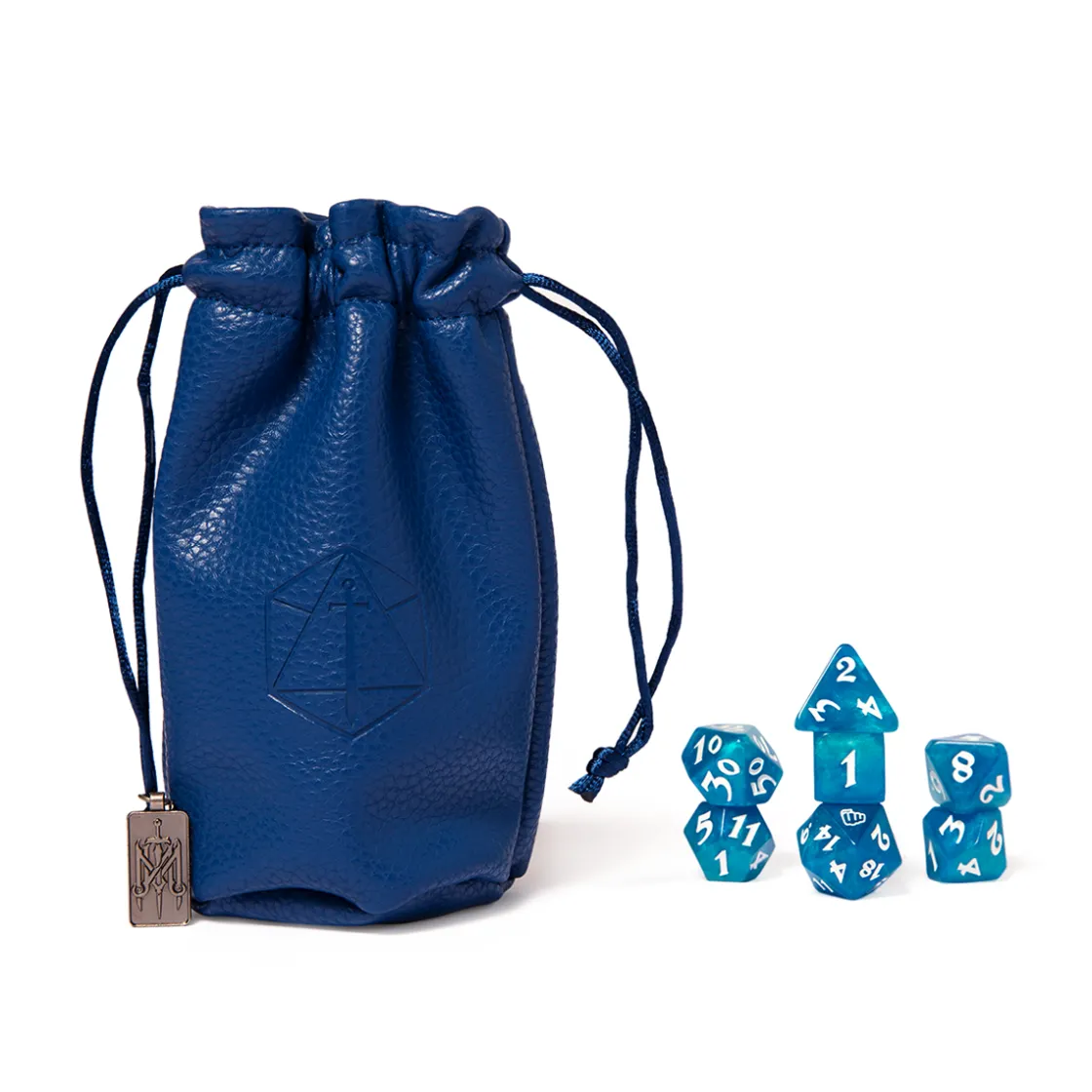 Dice And Dice Bags-Critical Role Mighty Nein Dice Set: Beauregard Lionett
