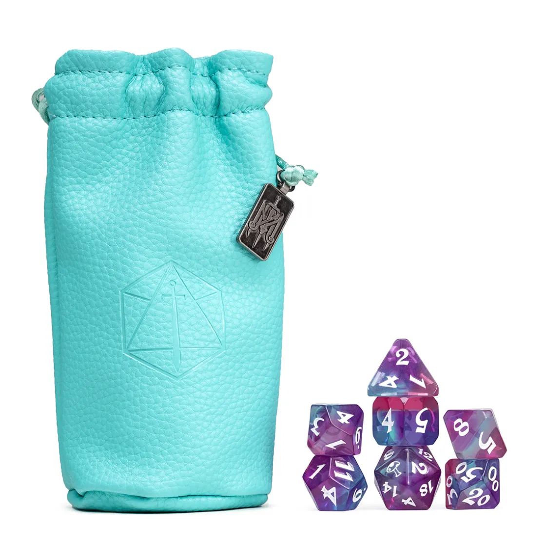 Dice And Dice Bags-Critical Role Mighty Nein Dice Set: Caduceus Clay