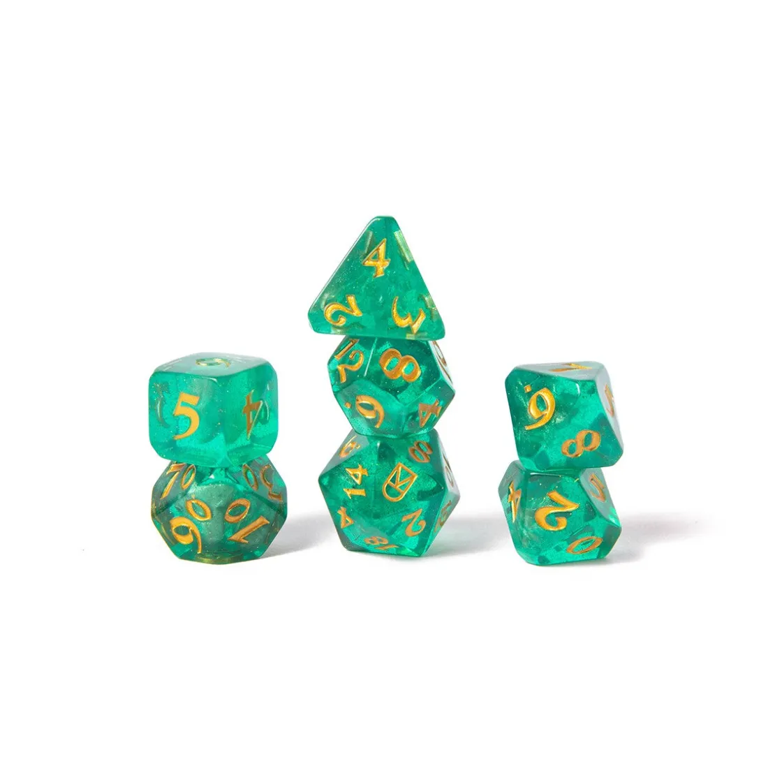 Dice And Dice Bags-Critical Role Mighty Nein Dice Set: The Traveler