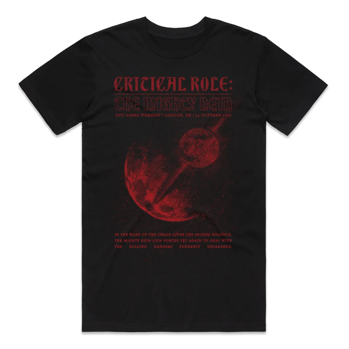 T-shirts-Critical Role Mighty Nein Echoes of the Solstice T-Shirt