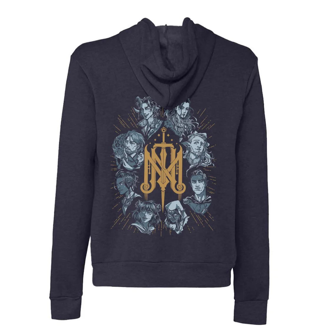 Sweaters & Hoodies-Critical Role Mighty Nein Hoodie