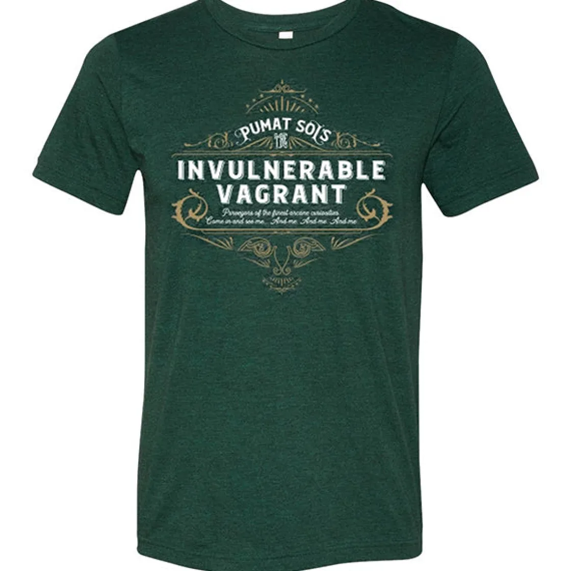 T-shirts-Critical Role Pumat Sol's The Invulnerable Vagrant T-Shirt