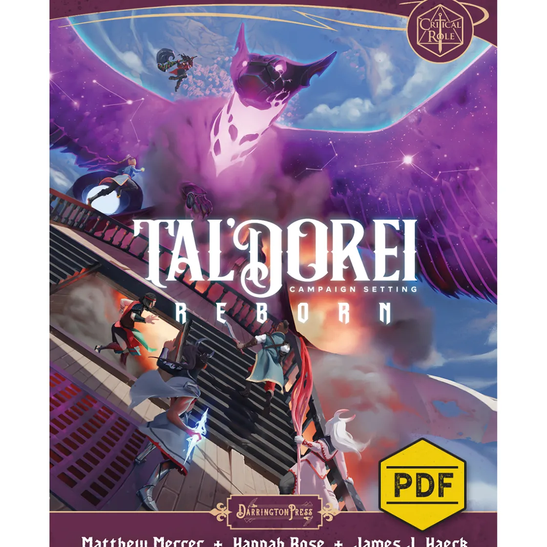 Books | Puzzles And Games-Critical Role Tal'Dorei Campaign Setting Reborn (PDF)