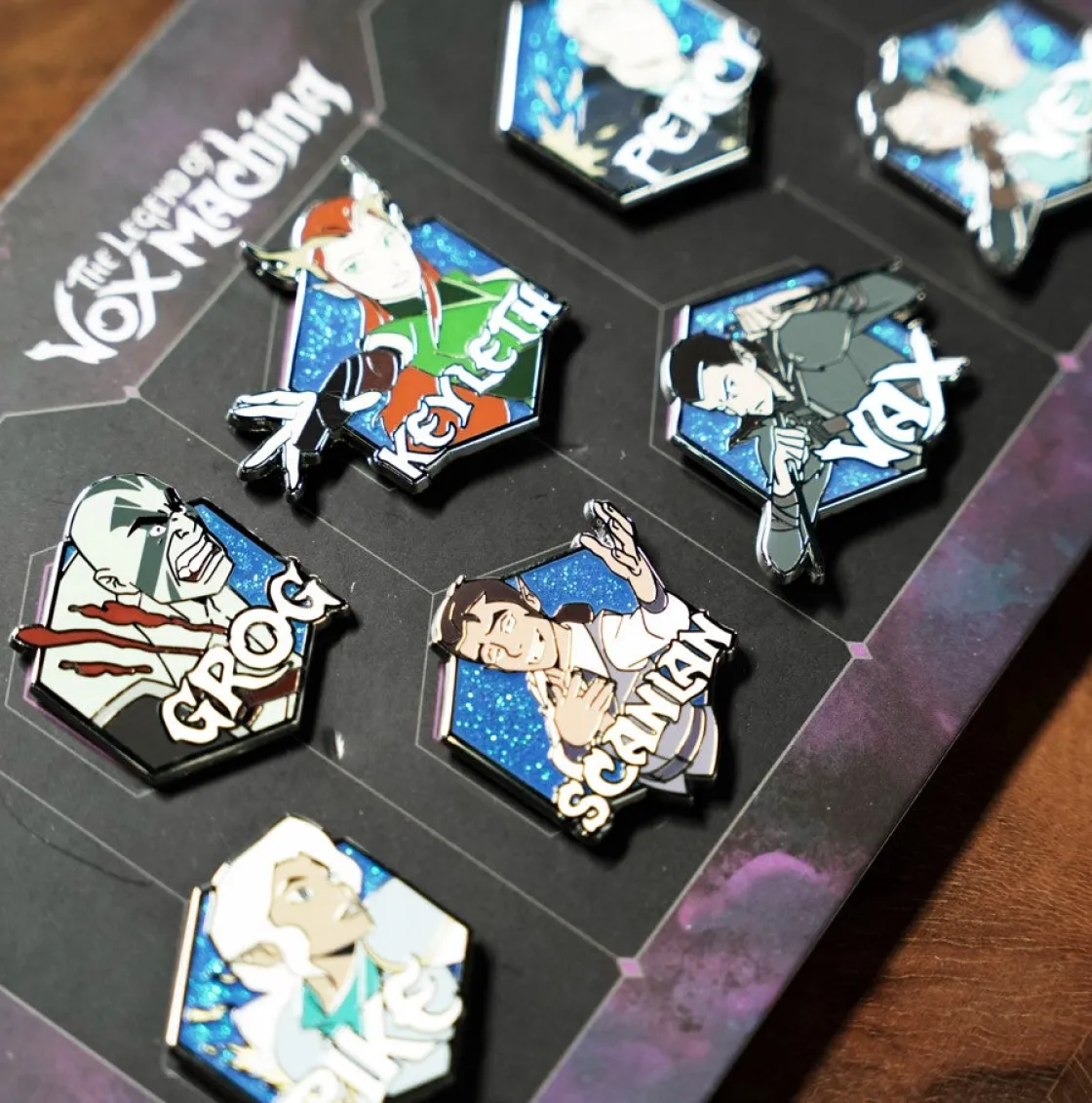Pins-Critical Role The Legend of Vox Machina Pin Set 7-Pack