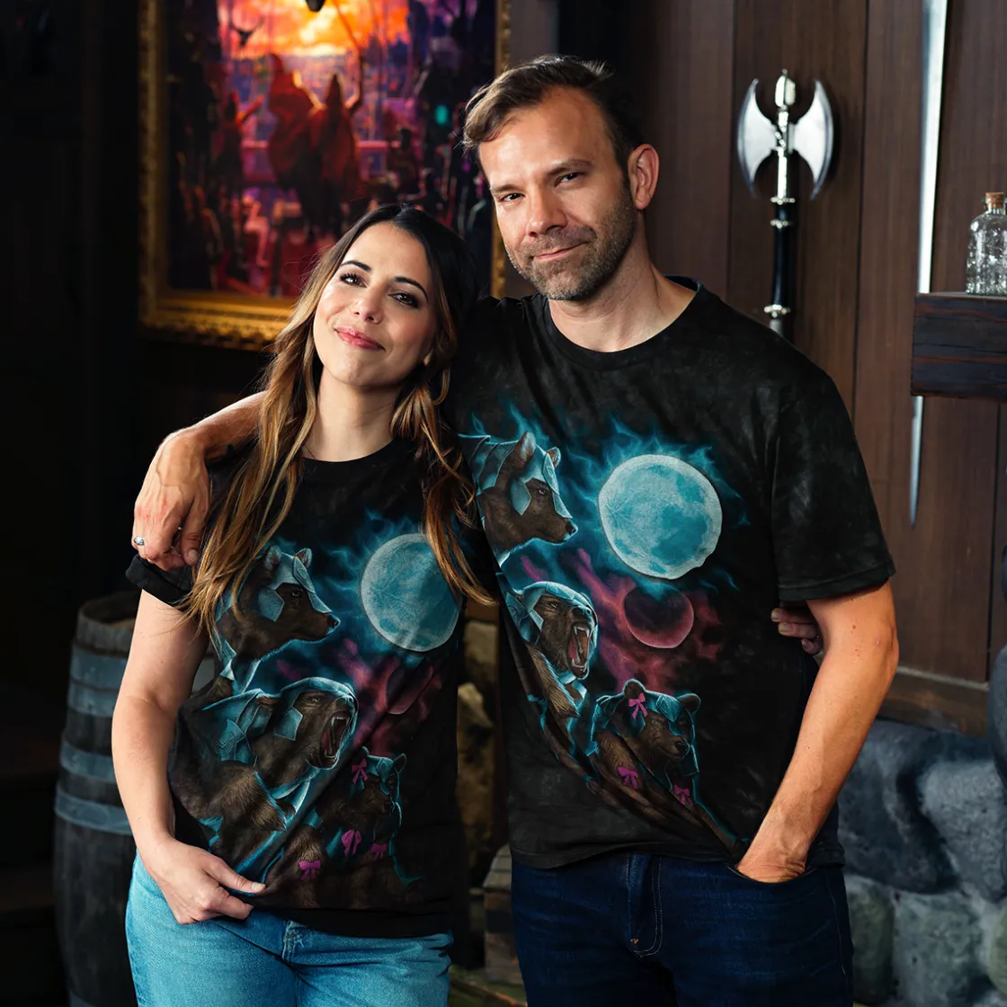 T-shirts-Critical Role Three Trinket Moon T-Shirt