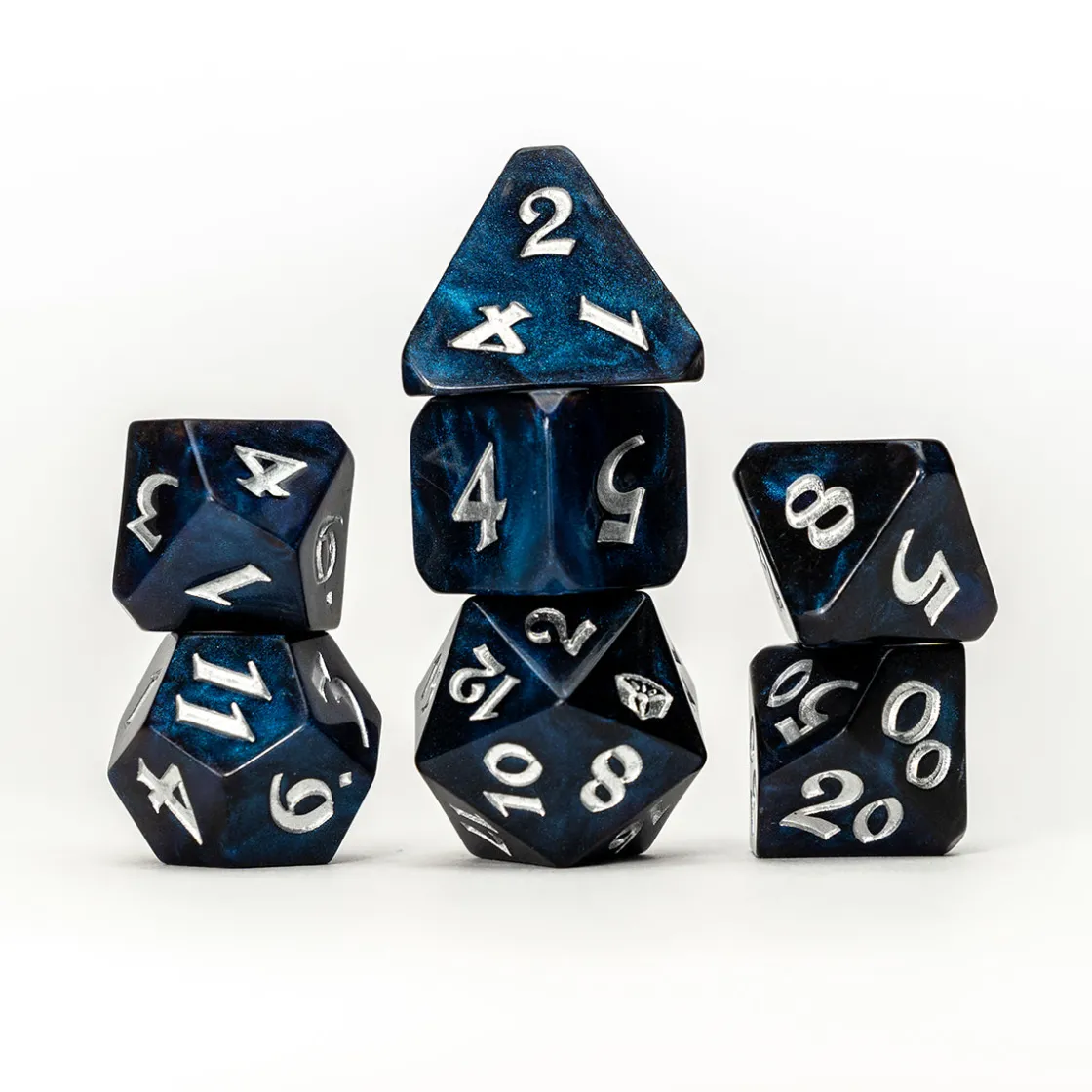 Dice And Dice Bags-Critical Role Vox Machina Dice Set: GM