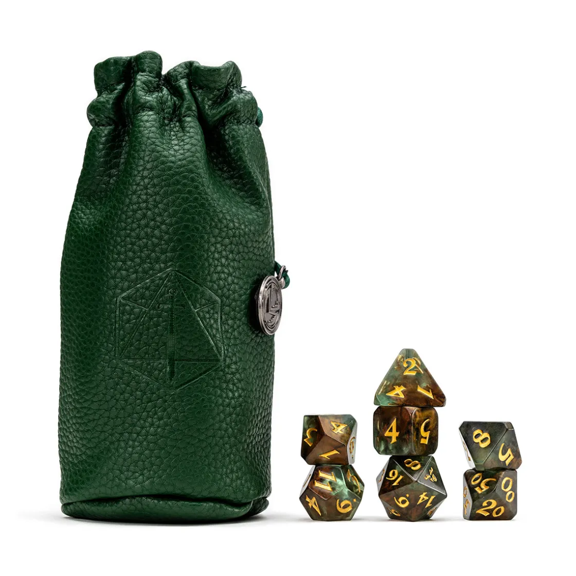 Dice And Dice Bags-Critical Role Vox Machina Dice Set: Keyleth