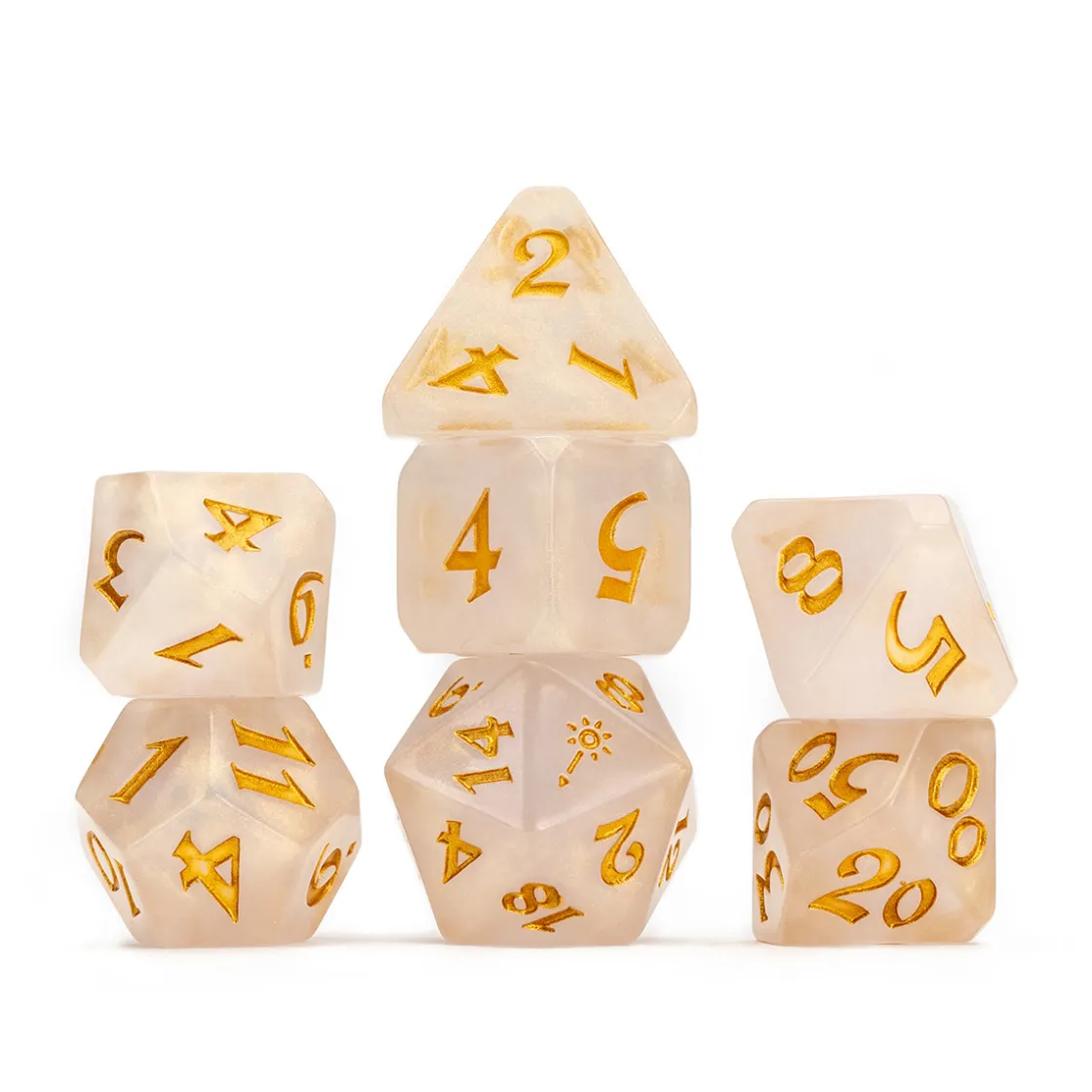 Dice And Dice Bags-Critical Role Vox Machina Dice Set: Pike Trickfoot