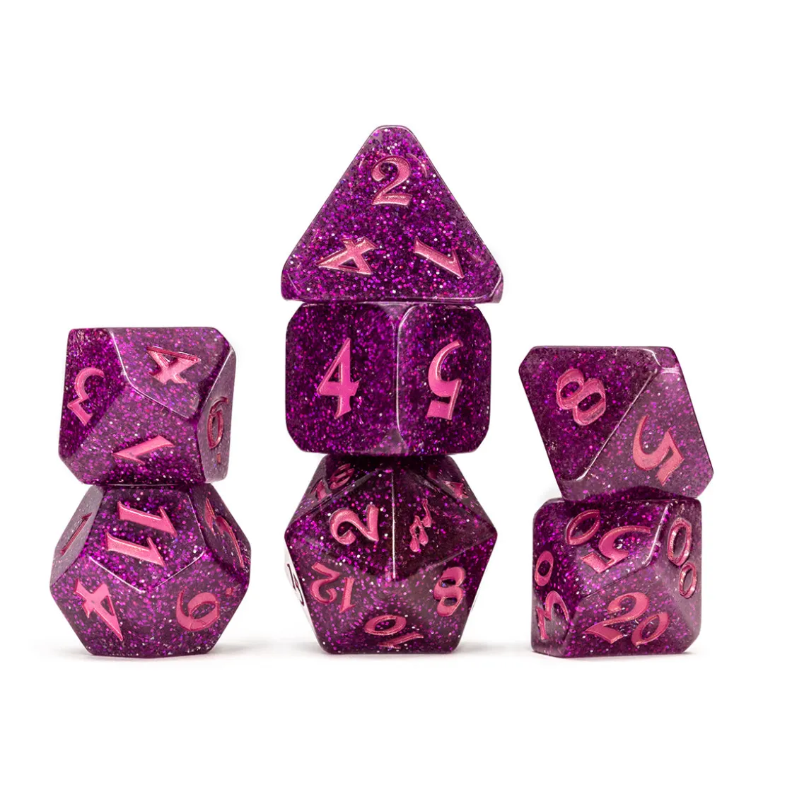 Dice And Dice Bags-Critical Role Vox Machina Dice Set: Scanlan Shorthalt