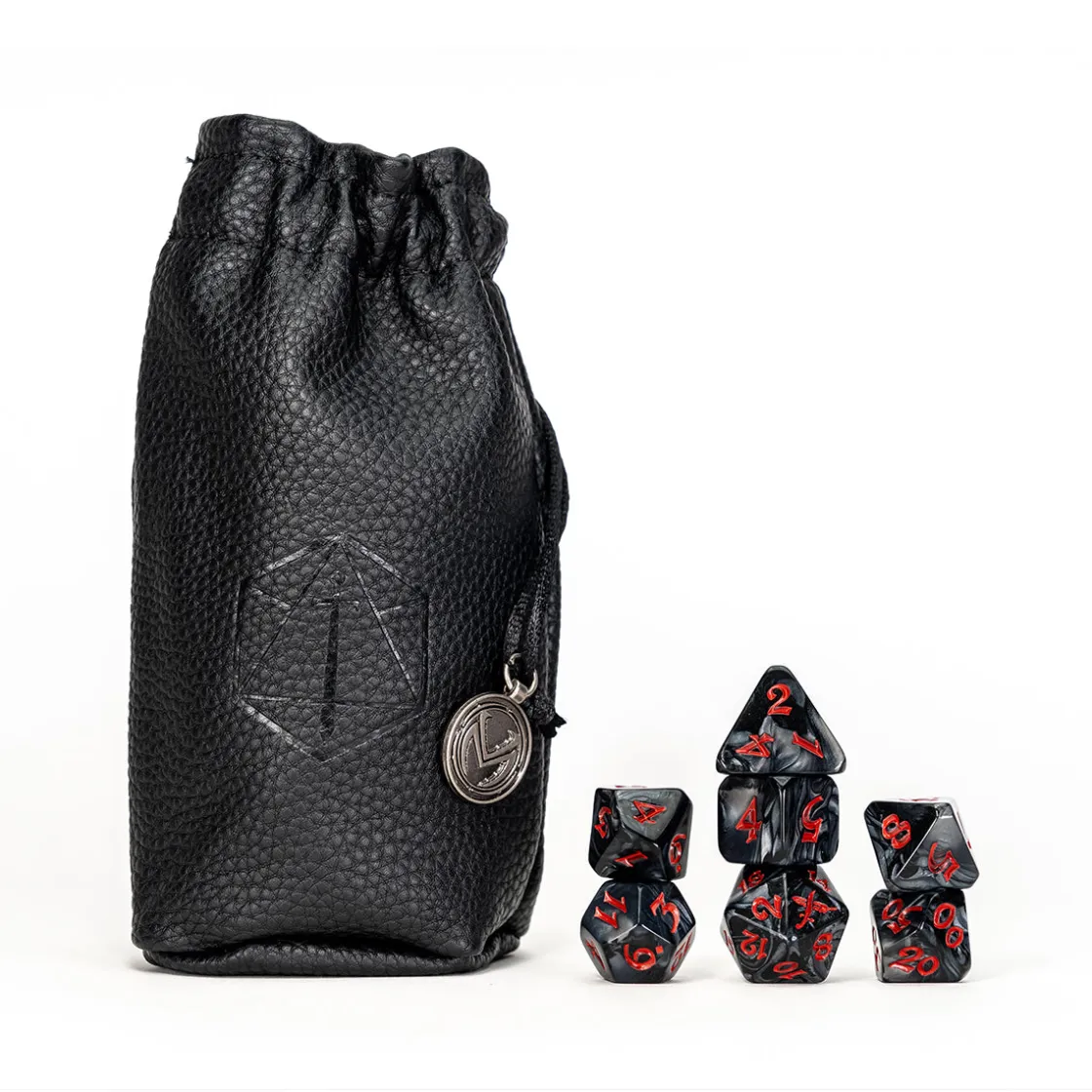 Dice And Dice Bags-Critical Role Vox Machina Dice Set: Vax'ildan