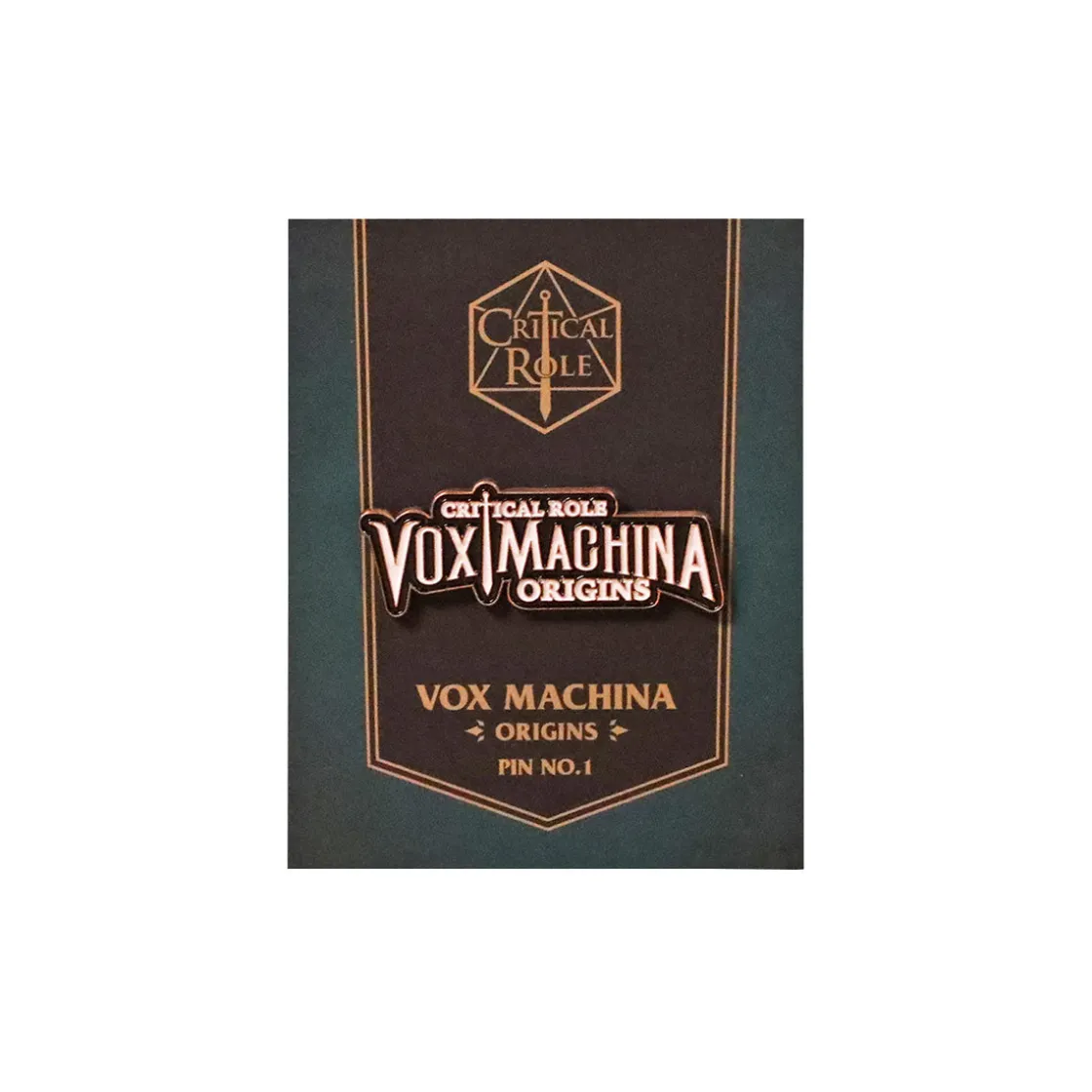 Pins-Critical Role Vox Machina Origins Logo Pin