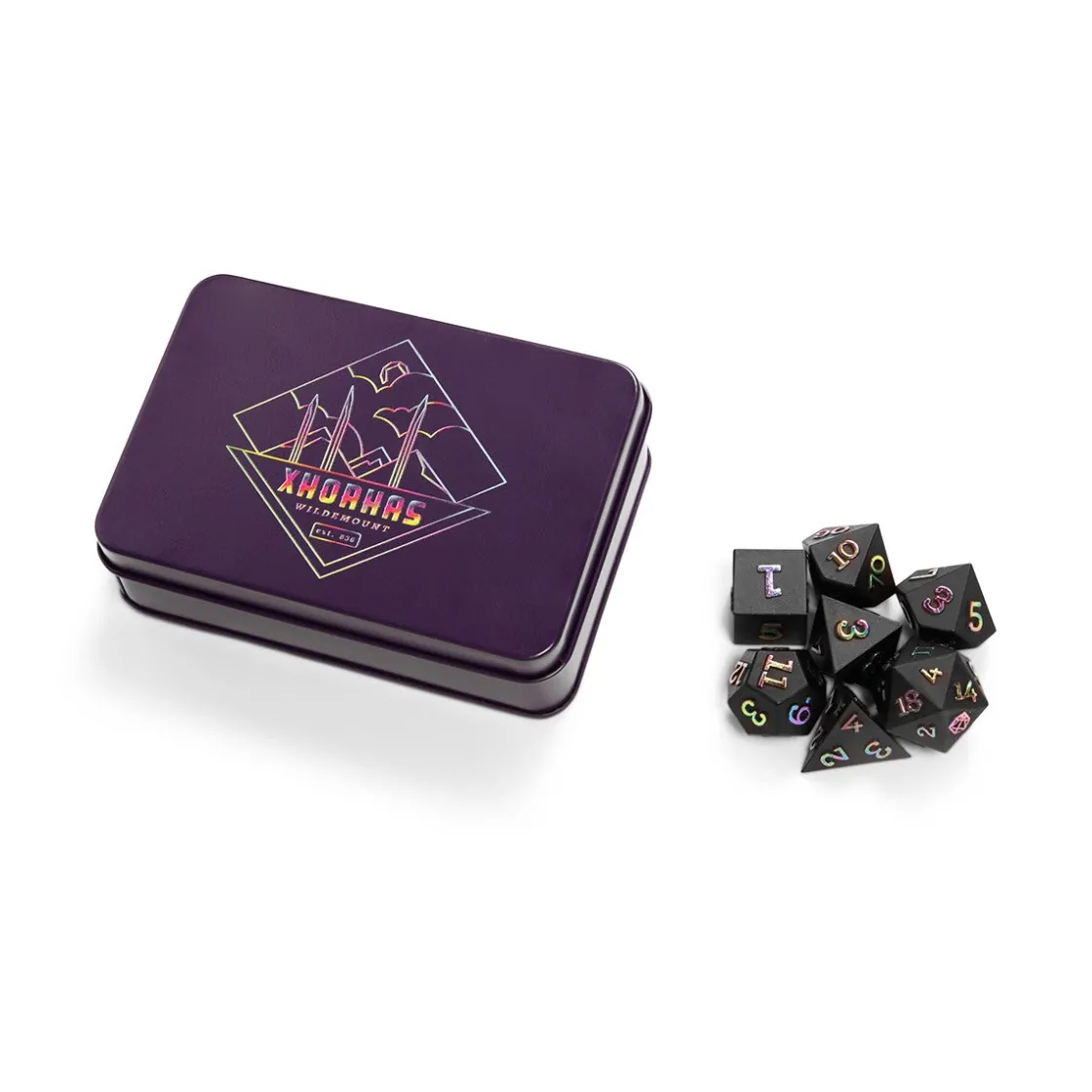 Dice And Dice Bags-Critical Role Xhorhas Dice Set